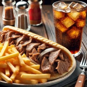Lamb Döner Kebab Meal Lrg.