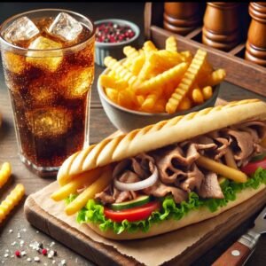 Lamb Döner Sandwiches Meal