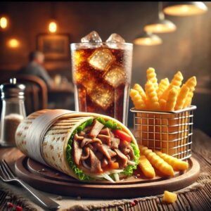 Lamb Döner Wrap Meal