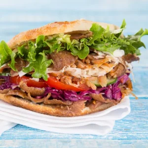 Lamb Döner Kebab Sandwich