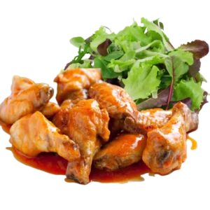 Hot Chicken Wings 8pcs (Plate)