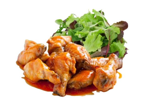 Hot Chicken Wings 8pcs (Plate)