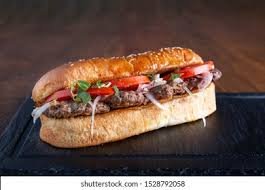 Lamb Meatballs (Kofte Kebab) Sandwich